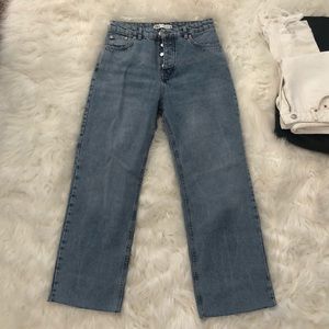 Zara wide leg jeans